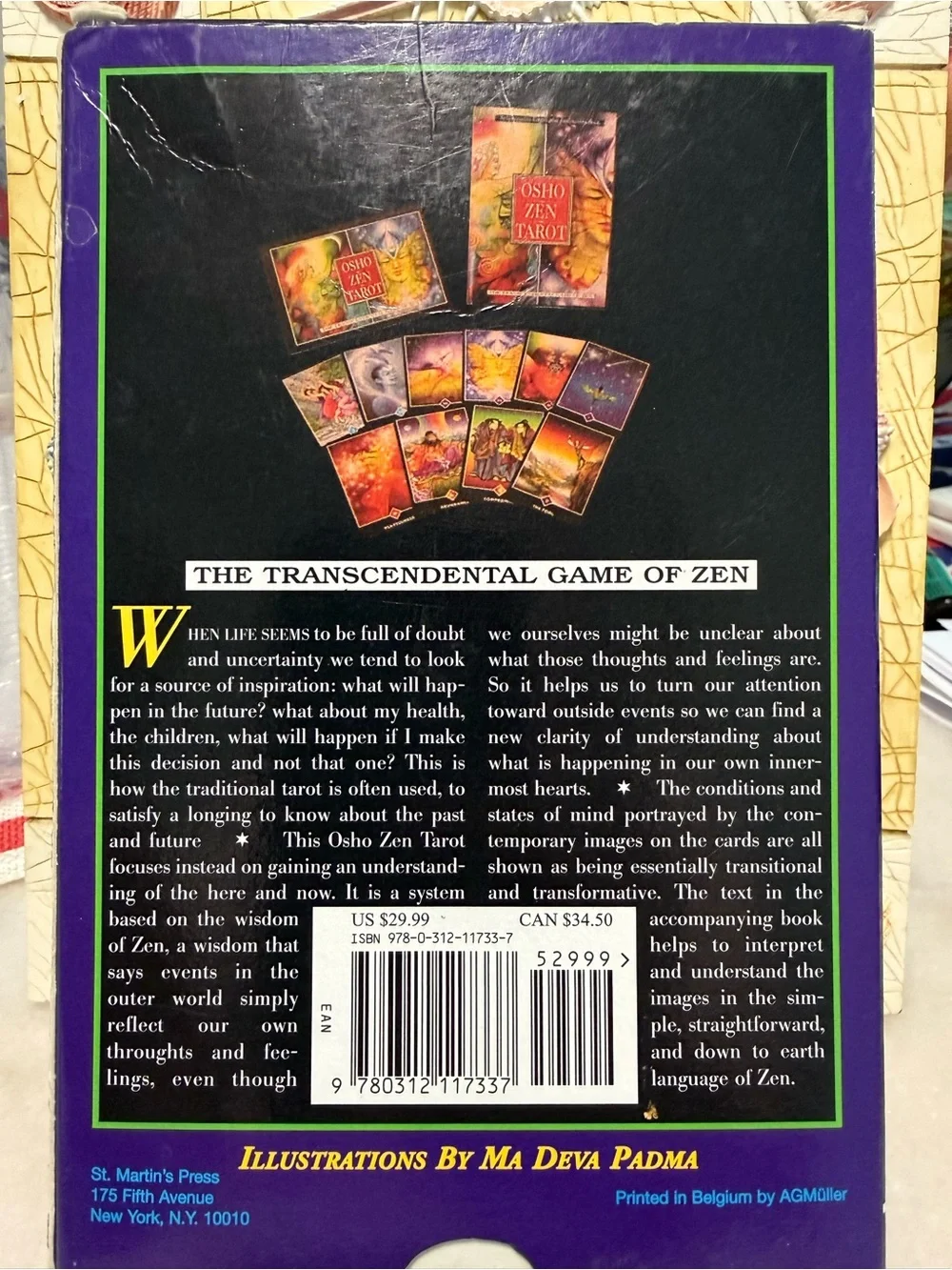 Zen Tarot Deck - Multicolor Artwork